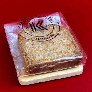 Tranche de carrot cake