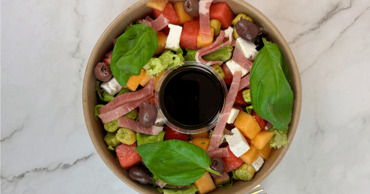 Au BREAKK – La salade gourmande ensoleillée