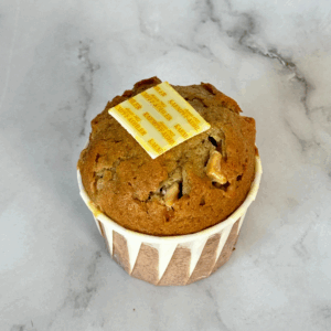 Muffin chocolat blanc pistache