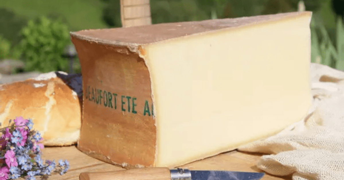 Coup de cœur fromage de la semaine : le Beaufort d’été