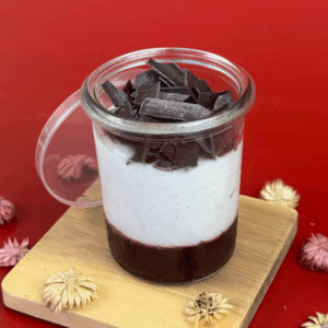 Perles du Japon, coulis de cerise