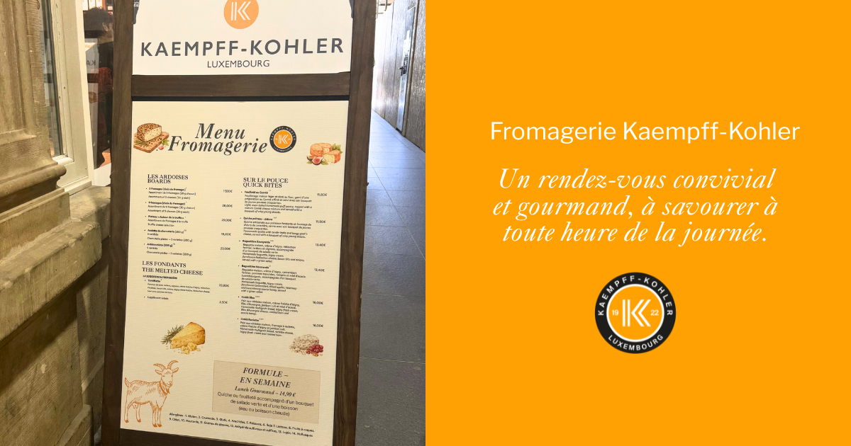 Fromagerie Kaempff-Kohler : La nouvelle partition gourmande