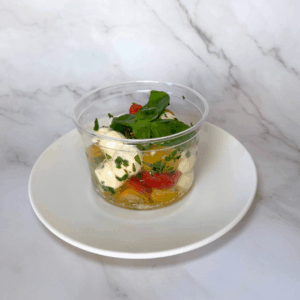 TRIO DE TOMATES ET MOZZARELLA