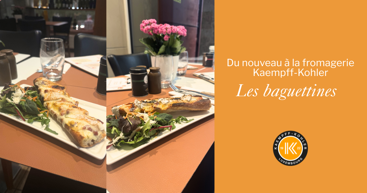 Les baguettines de la fromagerie Kaempff-Kohler