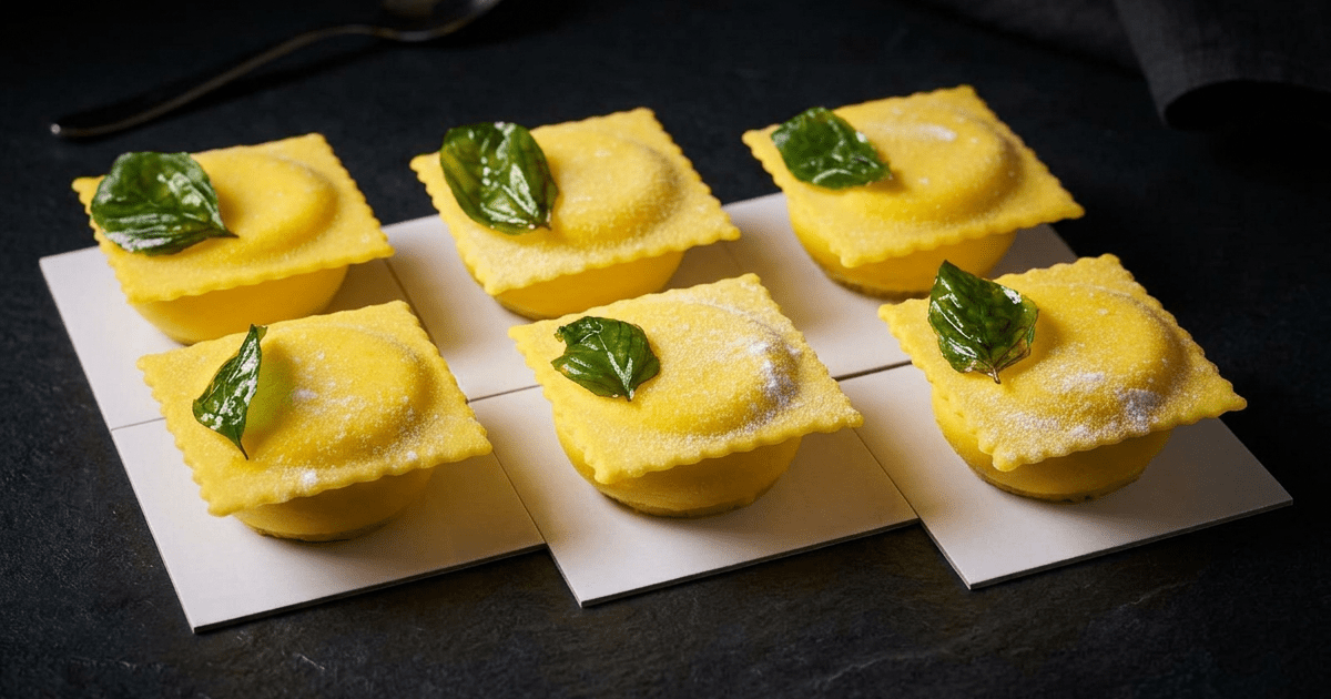 La pâtisserie du mois : Le Ravioli revisité – version sucrée
