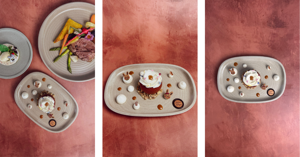Menu de Pâques Kaempff-Kohler : Pour finir, un dessert divin