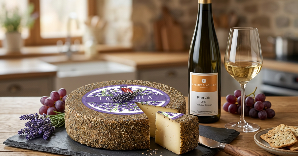 Accord fromage et vin du mois : Quand la Suisse rencontre le Luxembourg