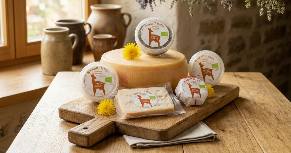 Le chèvre frais : une brise de fraîcheur
