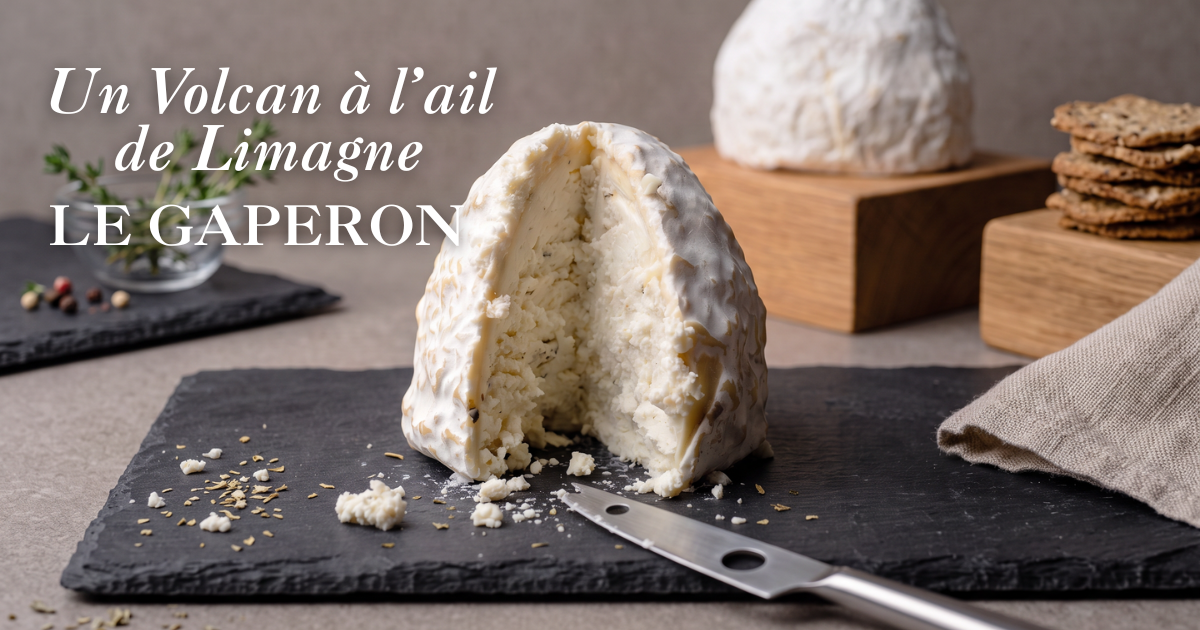 Fromagerie&nbsp;: Un petit volcan à l’ail de la Limagne