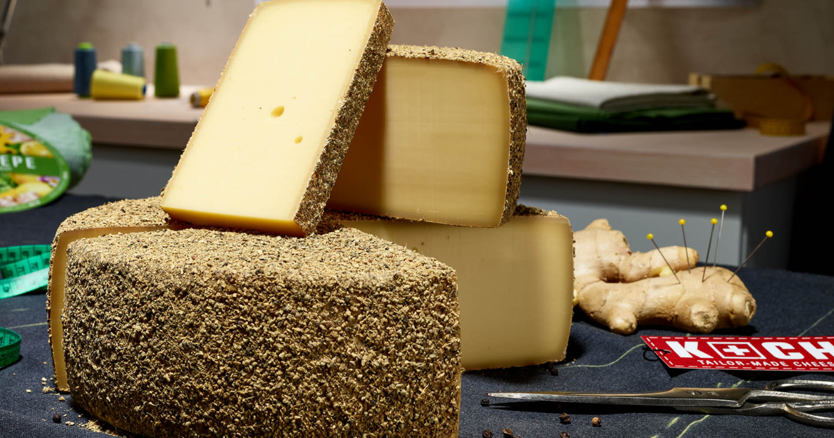 Fromagerie Kaempff-Kohler&nbsp;: La Tomme au citron, poivre et gingembre
