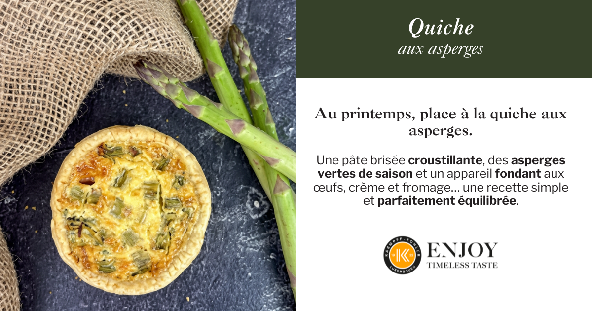 Kaempff-Kohler Take Away : La quiche du moment