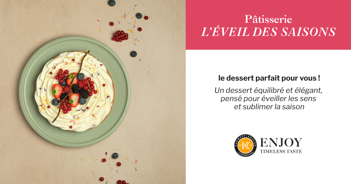 Pastry Creation: “The Awakening of the Seasons”