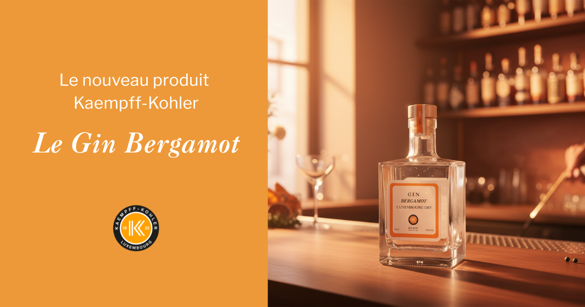 Le Gin Bergamot : Un nouveau produit Kaempff-Kohler