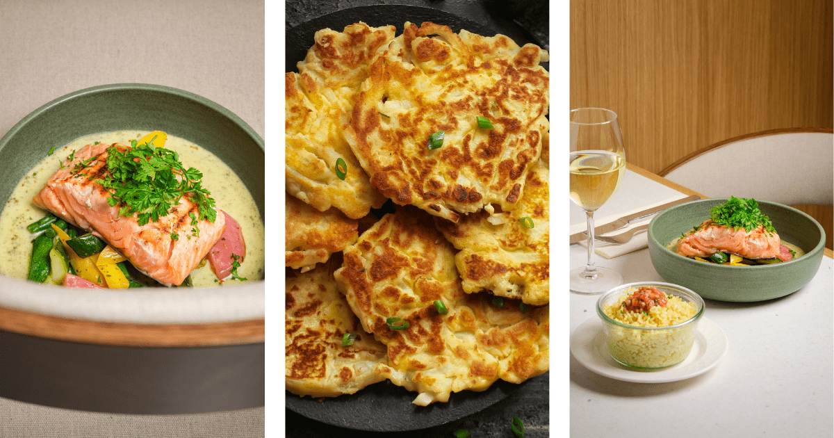 Les suggestions culinaires de Kaempff-Kohler : «Gromperekichelchen » et saumon fumé