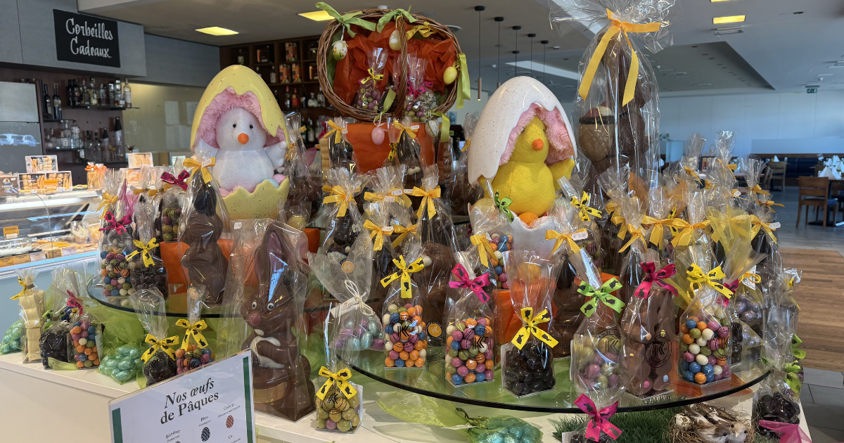 L’assortiment de Pâques est arrivé dans nos boutiques
