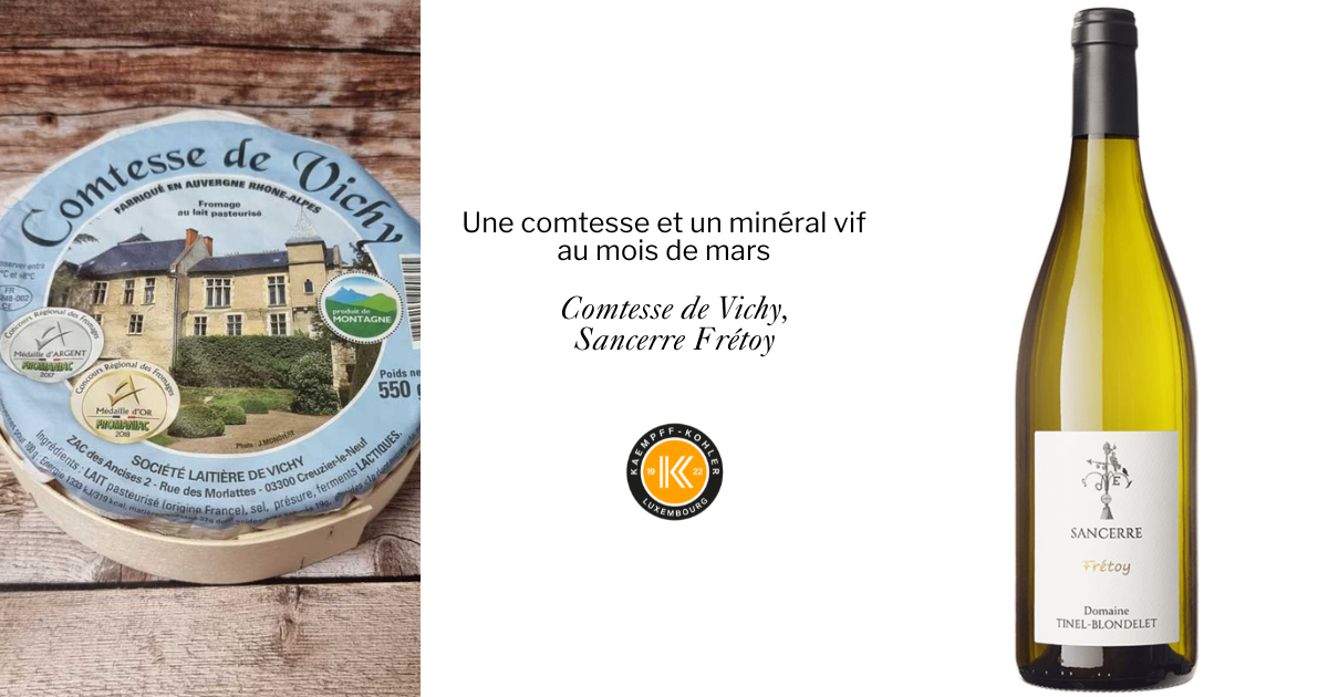 Une comtesse et un minéral vif au mois de mars