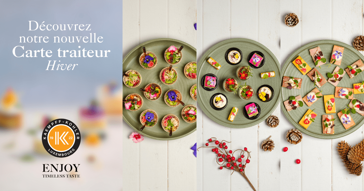 Kaempff-Kohler, traiteur exceptionnel : L’art royal de la petite bouchée