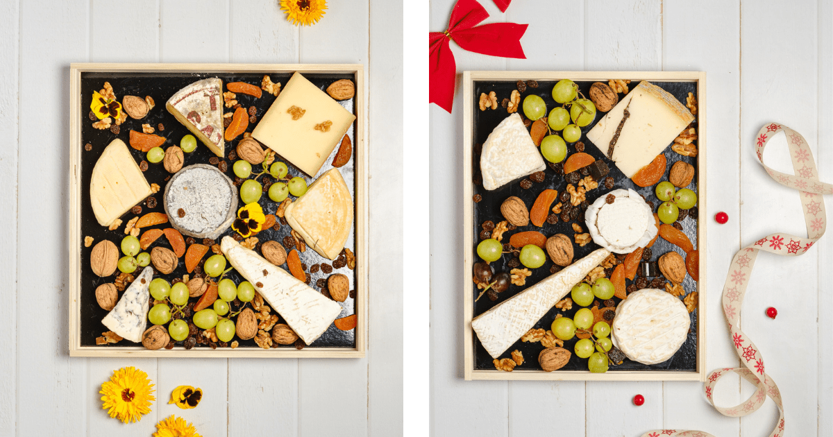 Carte de Noël Kaempff-Kohler : Les fromages de fête