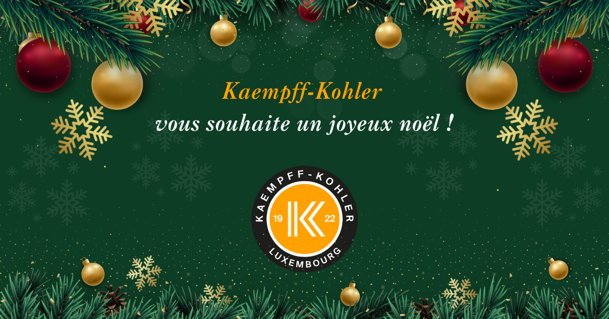 Kaempff-Kohler vous souhaite un joyeux Noël !