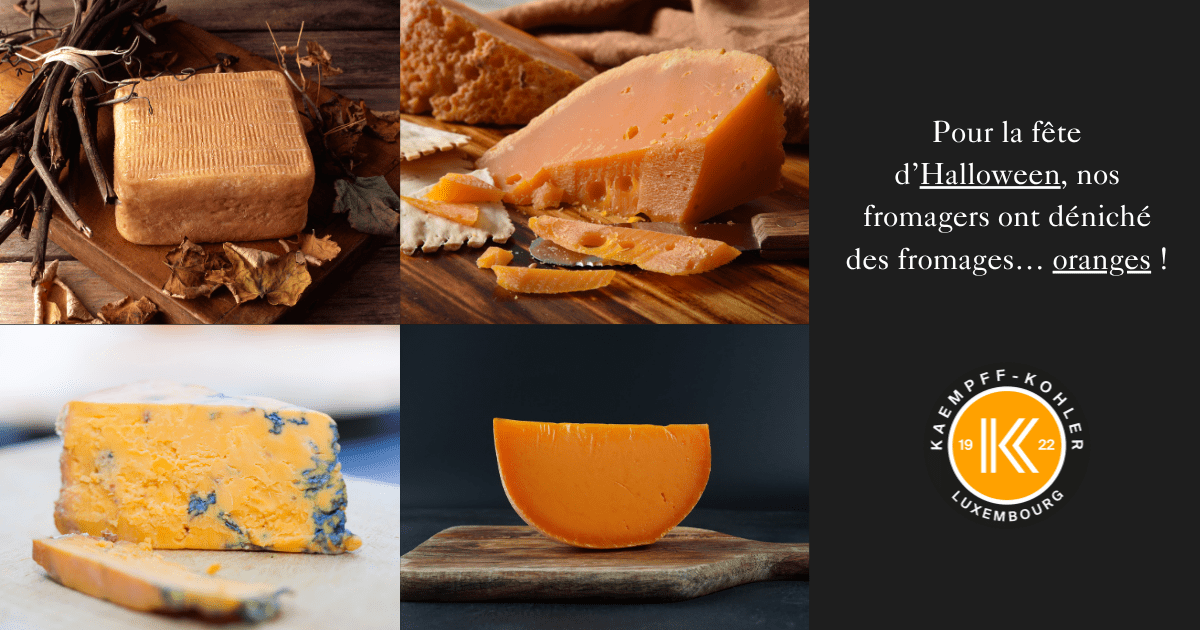 Le fromage se met à… l’orange  chee Kaempff-Kohler