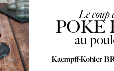 De la fraîcheur en mai: le poke bowl poulet thaï