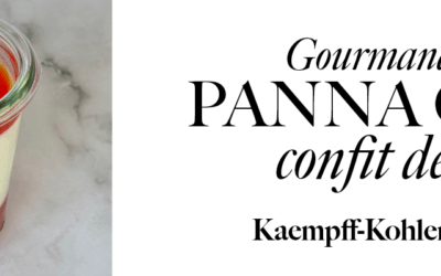 Kaempff-Kohler Niederanven : La panna cotta confit de fraise