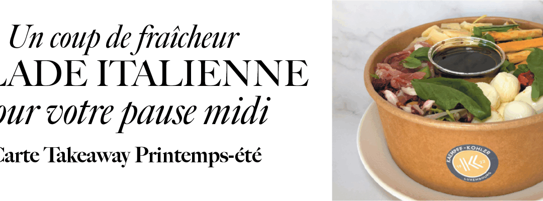 L’alliée de votre pause déjeuner : la salade italienne