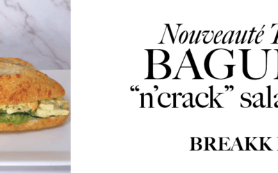 Cette semaine au BREAKK : du nouveau dans notre gamme Takeaway