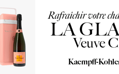 L’art de rafraîchir votre champagne avec style — découvrez la glacière Veuve Clicquot