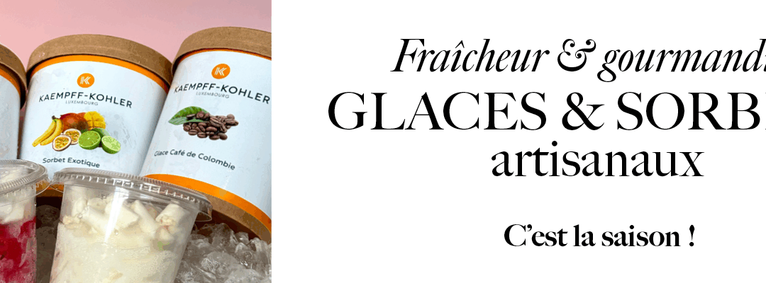Fondez pour nos glaces et sorbets maison !