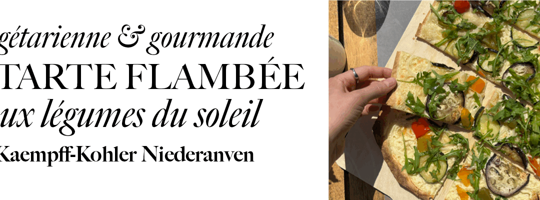 Restaurant Niederanven : une nouvelle recette de tarte flambée