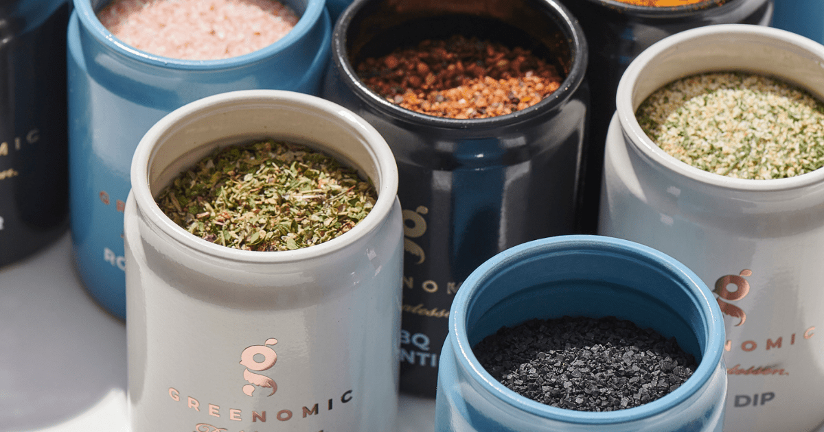 Des épices du monde entier pour la saison des grillades : les dips, sels et poivres de Greenomic