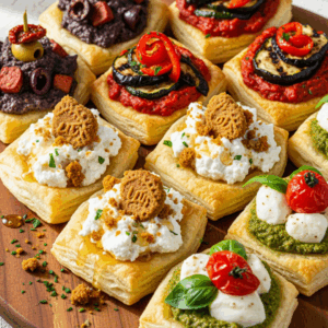 Douceurs levées 100% végétariennes 24 pièces