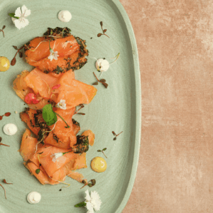 Duo de saumon (Minimum 2 pers., prix/pers.)