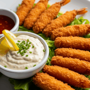 Ebi Fry maison et sauce tartare 12 pièces