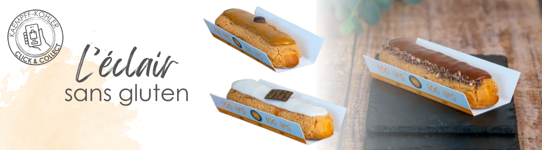 L’éclair sans gluten – à consommer sans modération !