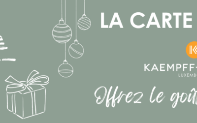 Nouveau ! La carte cadeau Kaempff-Kohler