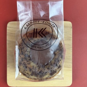Tigré vanille, ganache chocolat noir