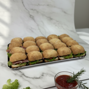 Mini ciabattas (20 pièces)