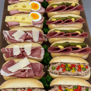 Mini ciabattas 20 pièces