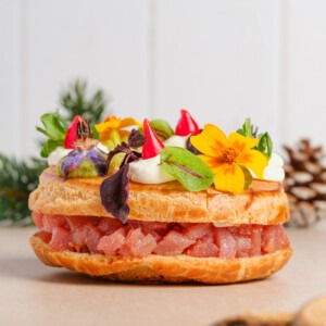 Paris-Brest salé au thon rouge (prix/pers.)