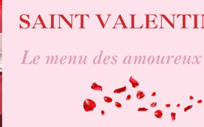 Menu spécial Saint Valentin – Kaempff-Kohler fête les amoureux