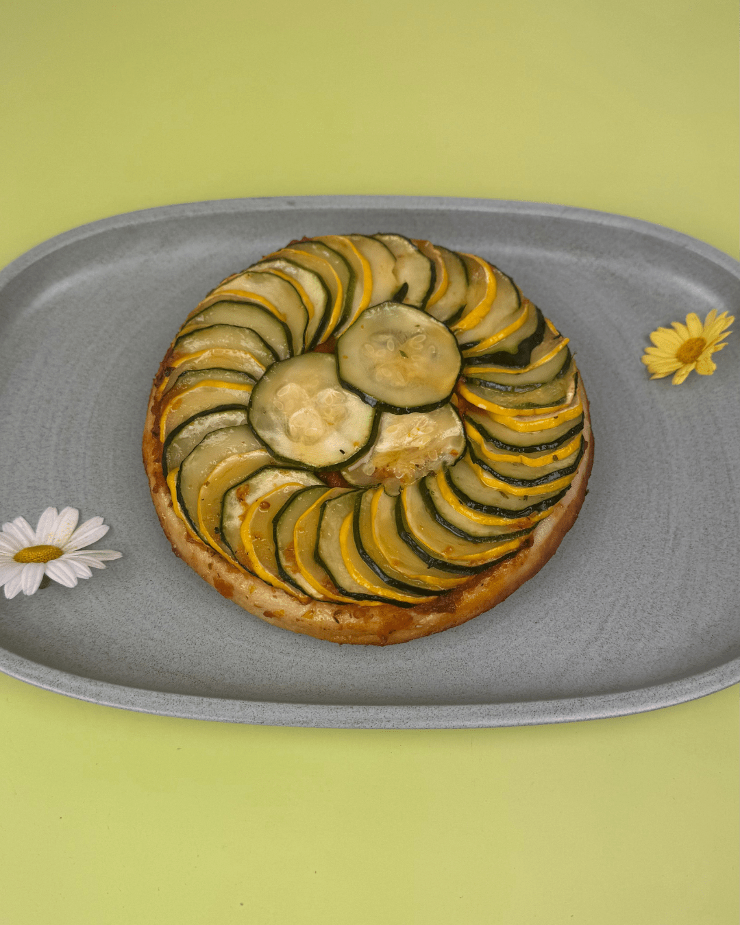 Tatin de courgette