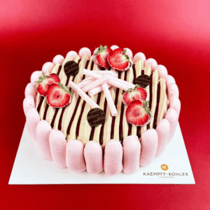Vacherin fraise (8 pers.)