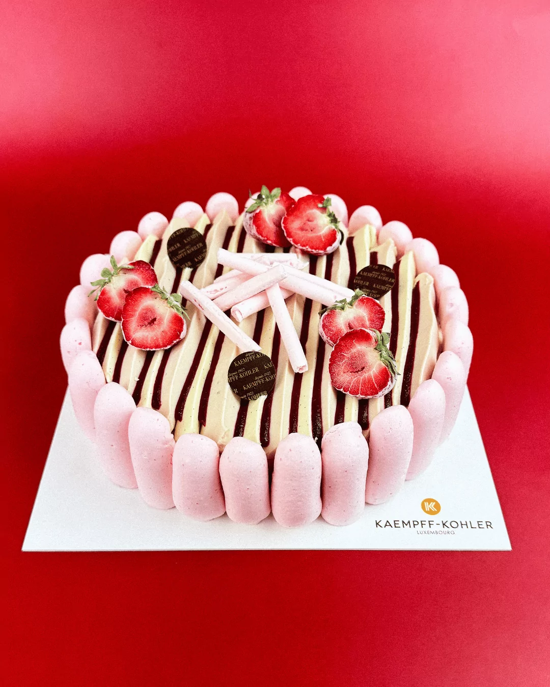 Vacherin fraise (8 pers.)