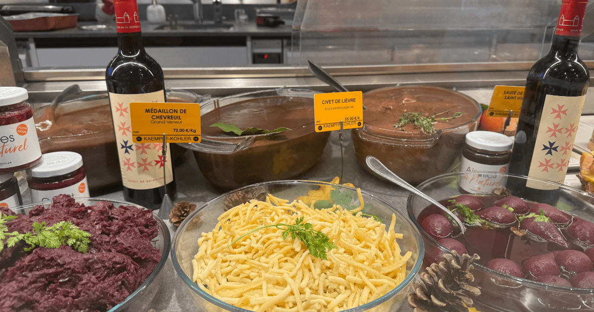 Weekend gibier chez Kaempff-Kohler centre-ville !