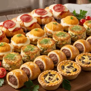 Bouchées chaudes classiques (20 pièces)
