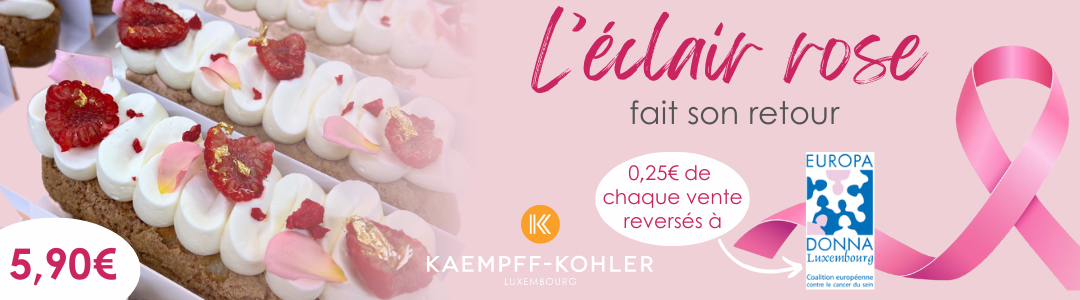 Octobre rose : le retour de l’éclair solidaire signé Kaempff-Kohler